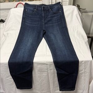 Liverpool Women’s  High Rise Ankle Jeans - Dark Blue